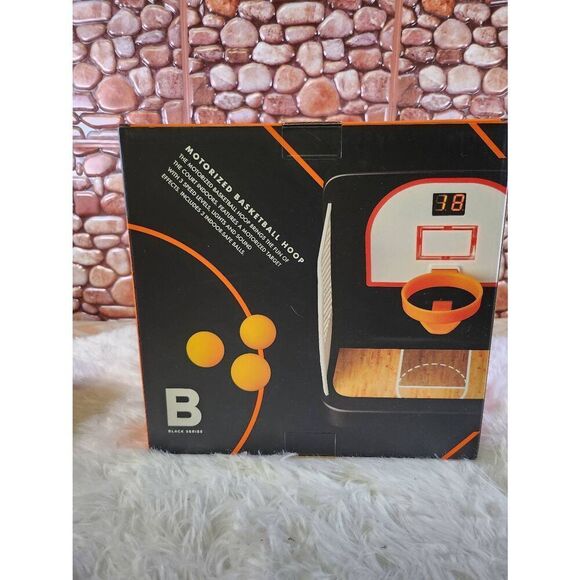 B BLACK SERIES MOTORIZED BASKETBALL HOOP #B3 - Picture 2 of 3